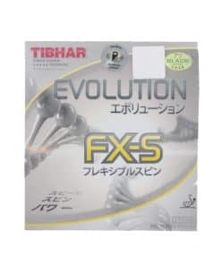 Tibhar Evolution Fx Goma de Tenis de Mesa 1,9-2,0 mm Negra