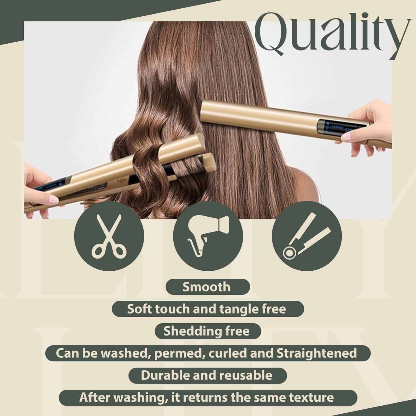 Extensiones de Cabello Tape in de Pelo -Marrón Remy-Pure - Imagen 6