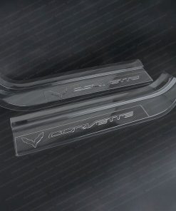 Protector de Umbrales de Puerta Transparente para Corvette: