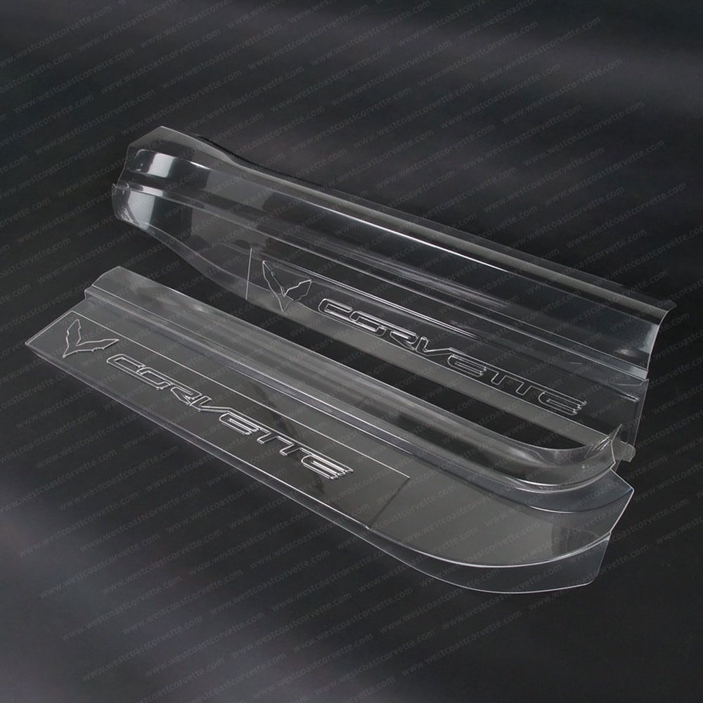 Protector de Umbrales de Puerta Transparente para Corvette: - Imagen 4