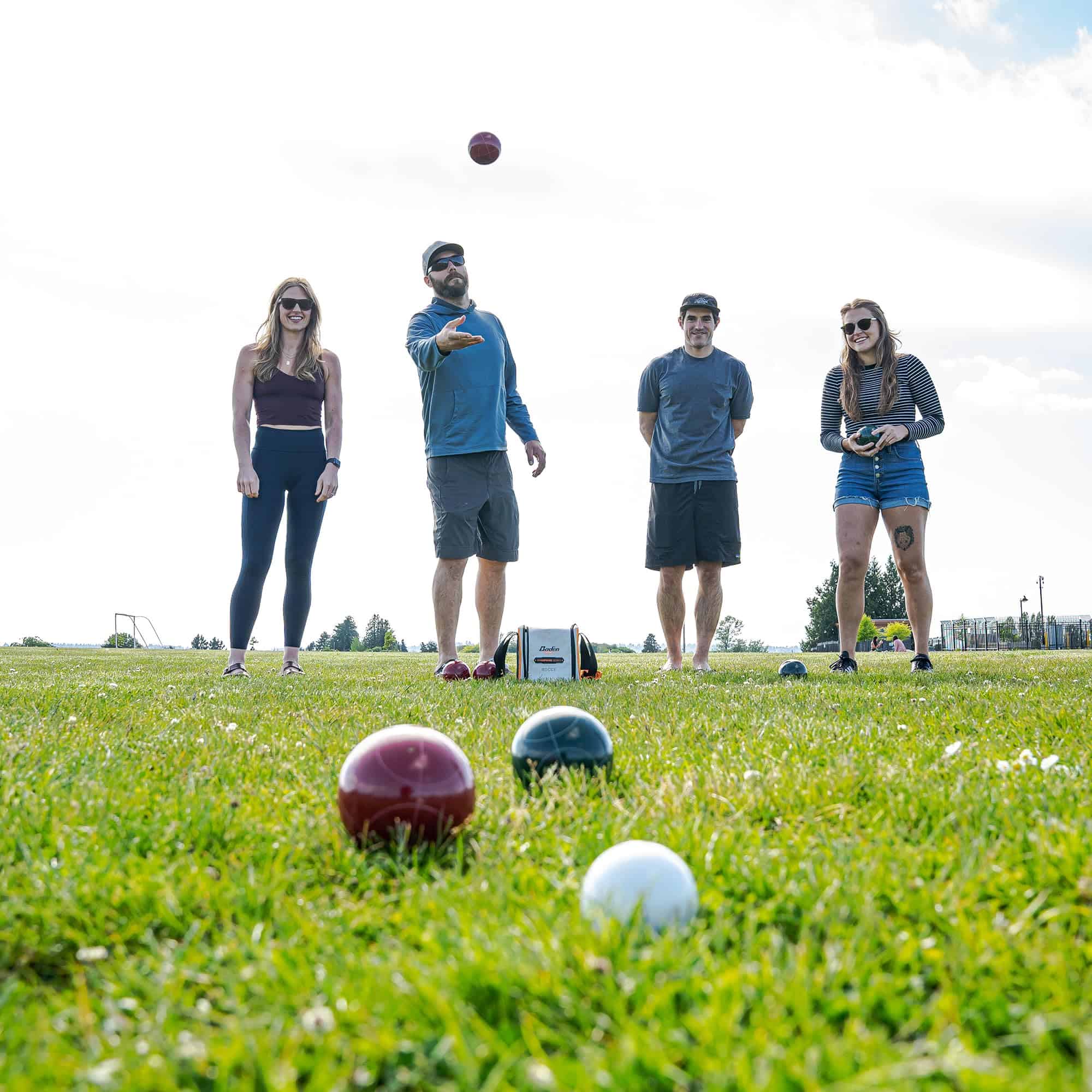 Set de Bolas de Bocce Baden Champions de 90mm con Estuche - Imagen 6