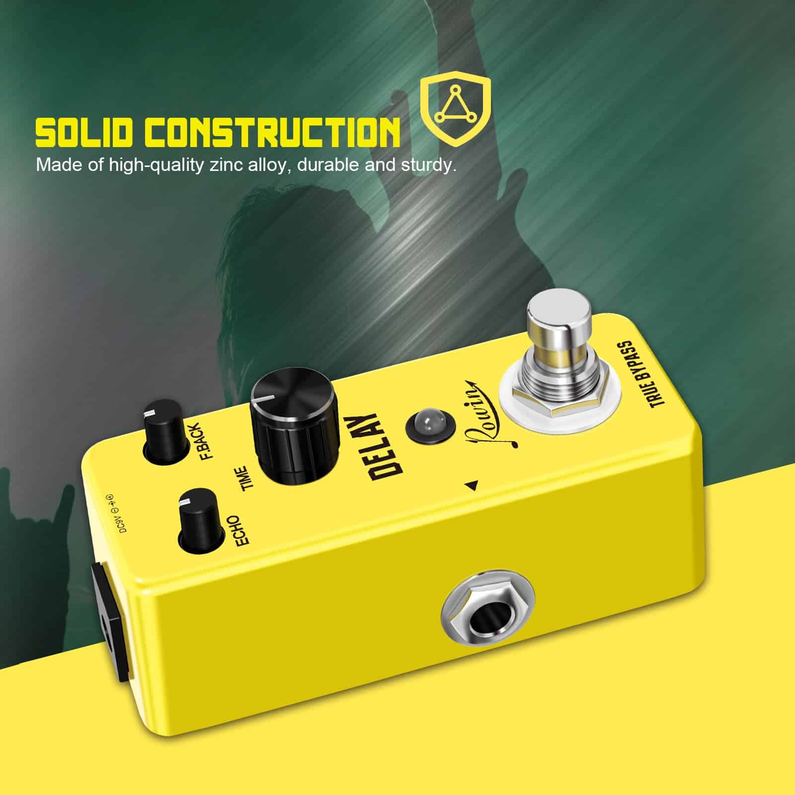 Pedal de Efecto de Retraso Analógico Vintage para Guitarra - Imagen 6