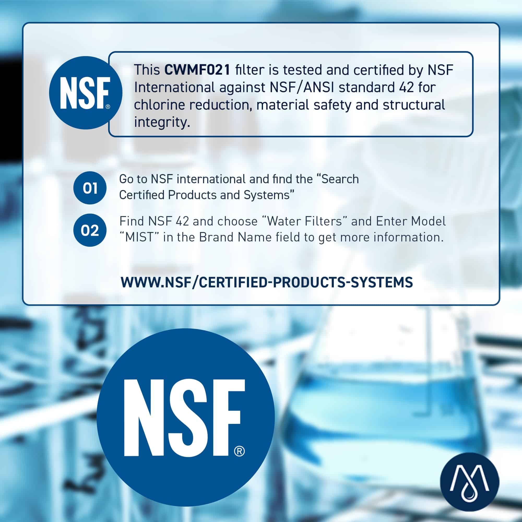 Filtro de agua de repuesto Mist DA29-00020B compatible con - Imagen 8