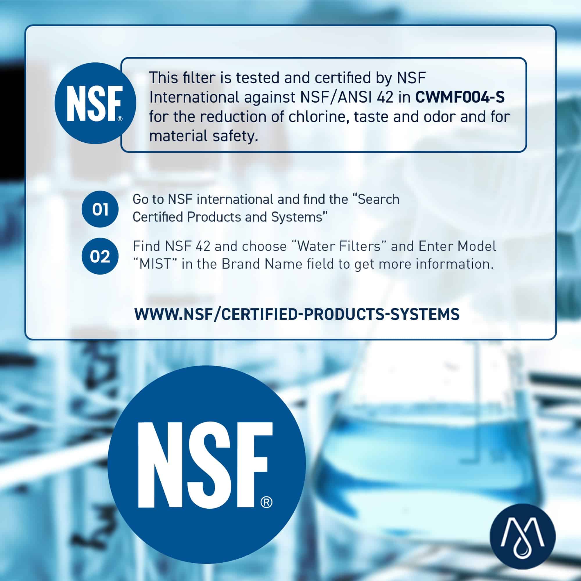 Filtro de Agua Mist UKF8001 Filter 4 de Repuesto para - Imagen 7