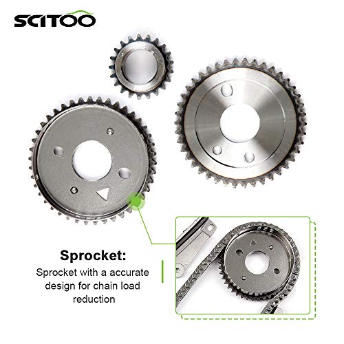 Kit de Cadena de Tiempo del Motor SCITOO para Chrysler 300 - Imagen 5