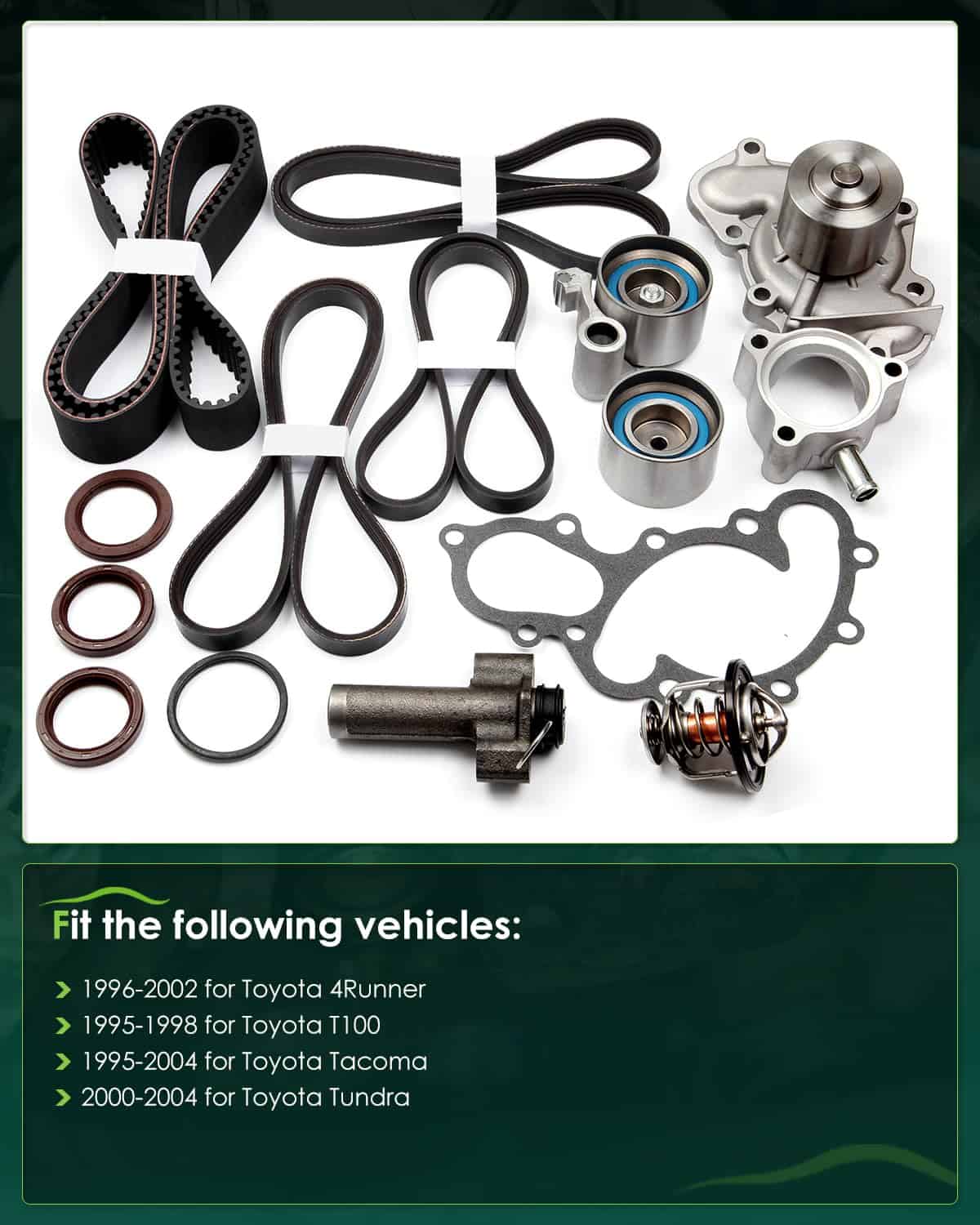 Kit de Correa de Distribución del Motor SCITOO 13540-621 - Imagen 3