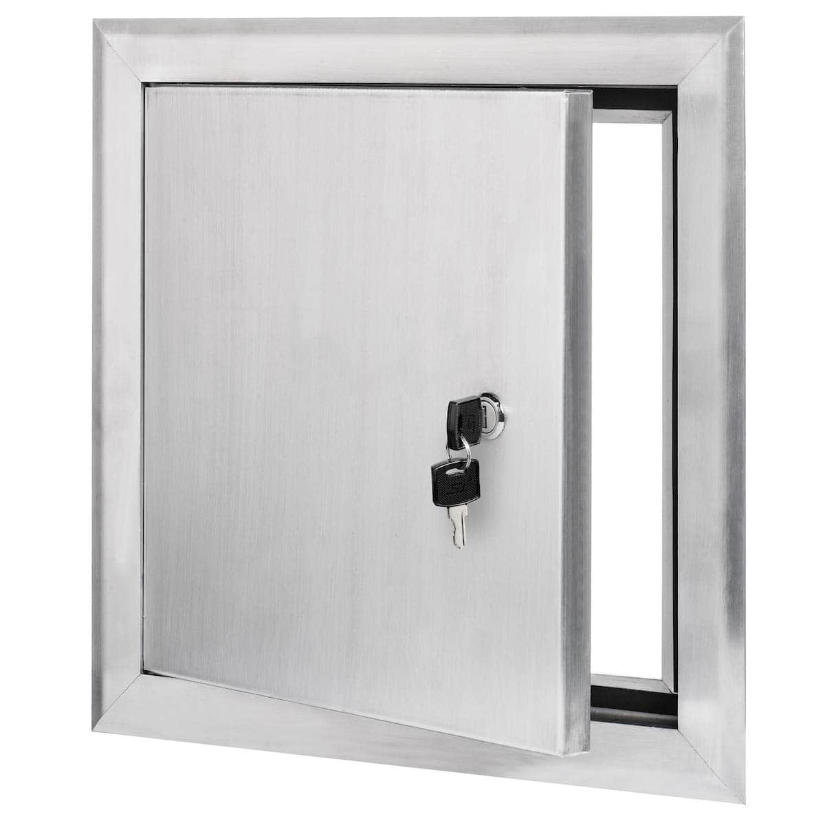 Puerta de Acceso Universal de Aluminio Serie -Plata