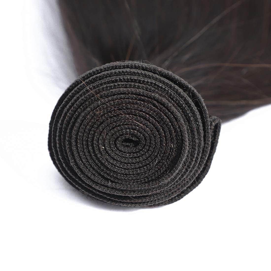 Cranberry Hair Extensiones de Cabello Brasileño Liso Un - Imagen 7