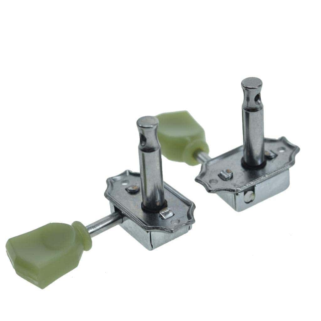 Wilkinson Cromo con Botones Verdes 3x3 Deluxe Vintage - Imagen 3