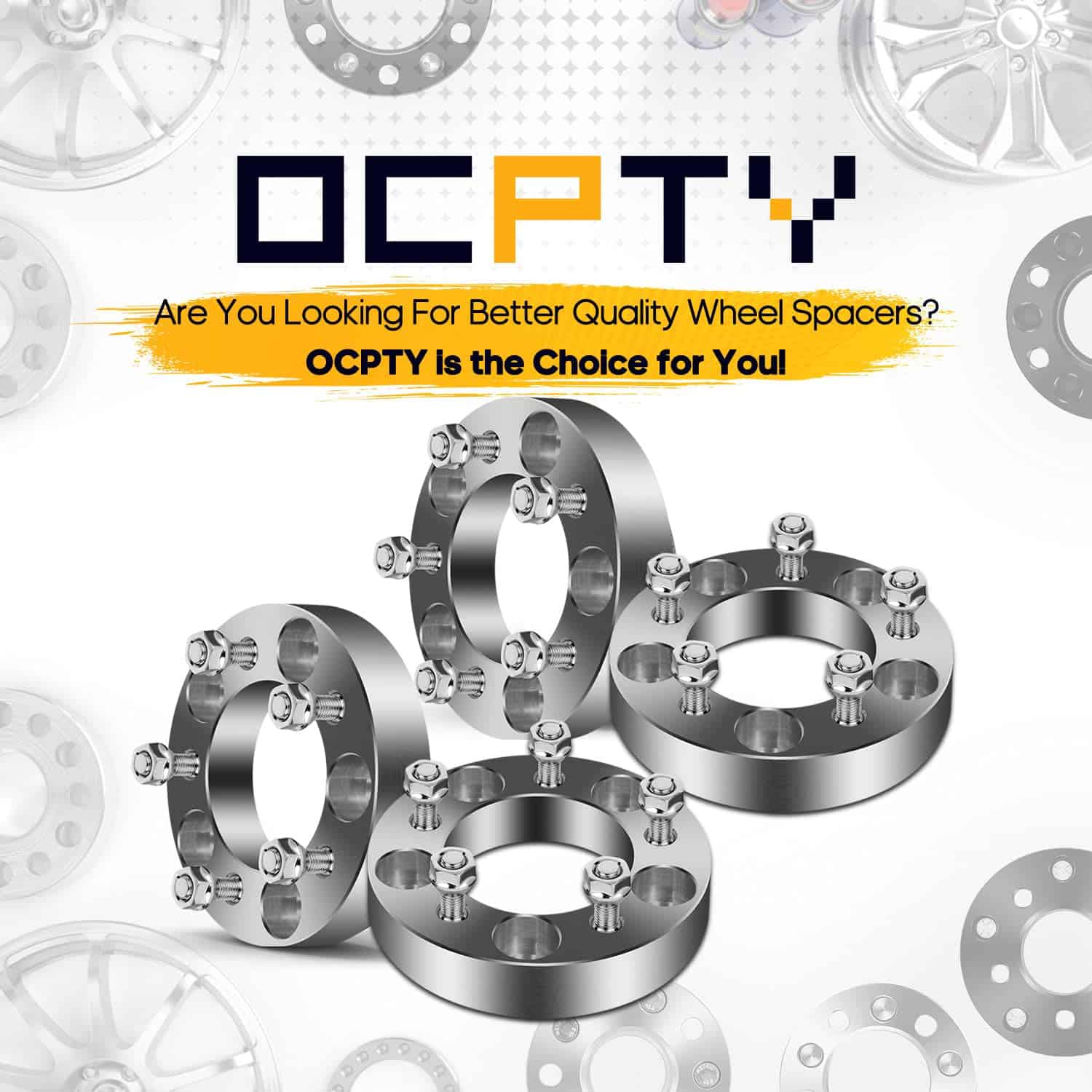 Adaptadores de Rueda OCPTY 5 Lug 5x4.75 a 5x4.5 1.25" - Imagen 3