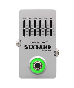 Pedal de ecualización Coolmusic C-EQ01 para guitarra,
