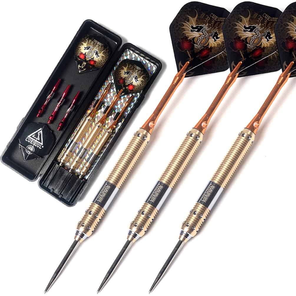 Set de Dardos CUESOUL Serie Dragón de 23 gramos con Estuche
