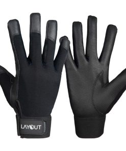 Guantes de Ultimate Frisbee Layout - Agarre y -Negro