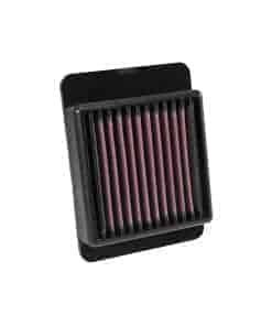 Filtro de aire del motor K&N: Alto -negro