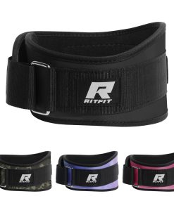 Cinturón de Levantamiento de Pesas RitFit -Black