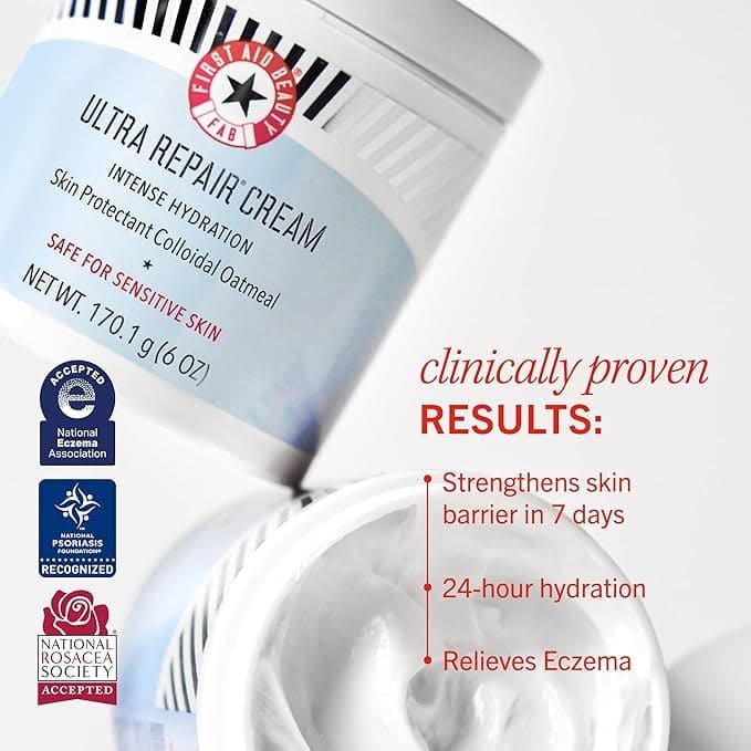 First Aid Beauty - Crema Ultra Reparadora, Hidratación - Imagen 4