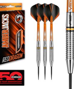 Set de 3 dardos de tungsteno de 24g RED DRAGON Amberjack