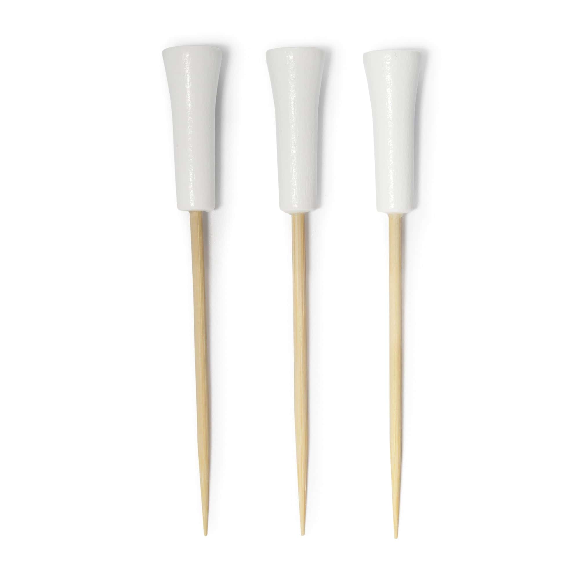 Palillos Decorativos para Cócteles y Bocadillos de Bambú