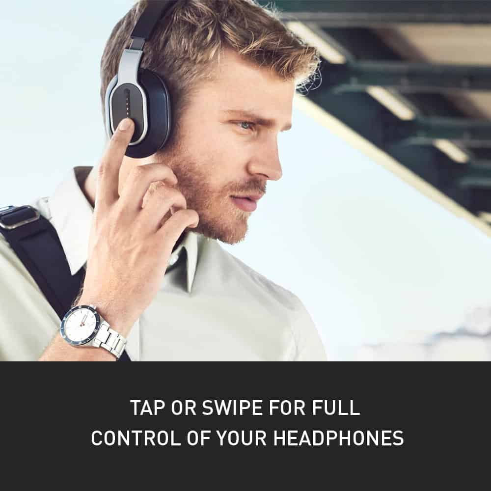 Audífonos premium inalámbricos Phiaton Bluetooth BT 460 con - Imagen 3