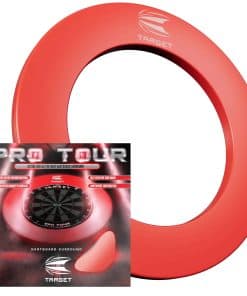 Target Darts Pro Tour Printed Surround Rojo
