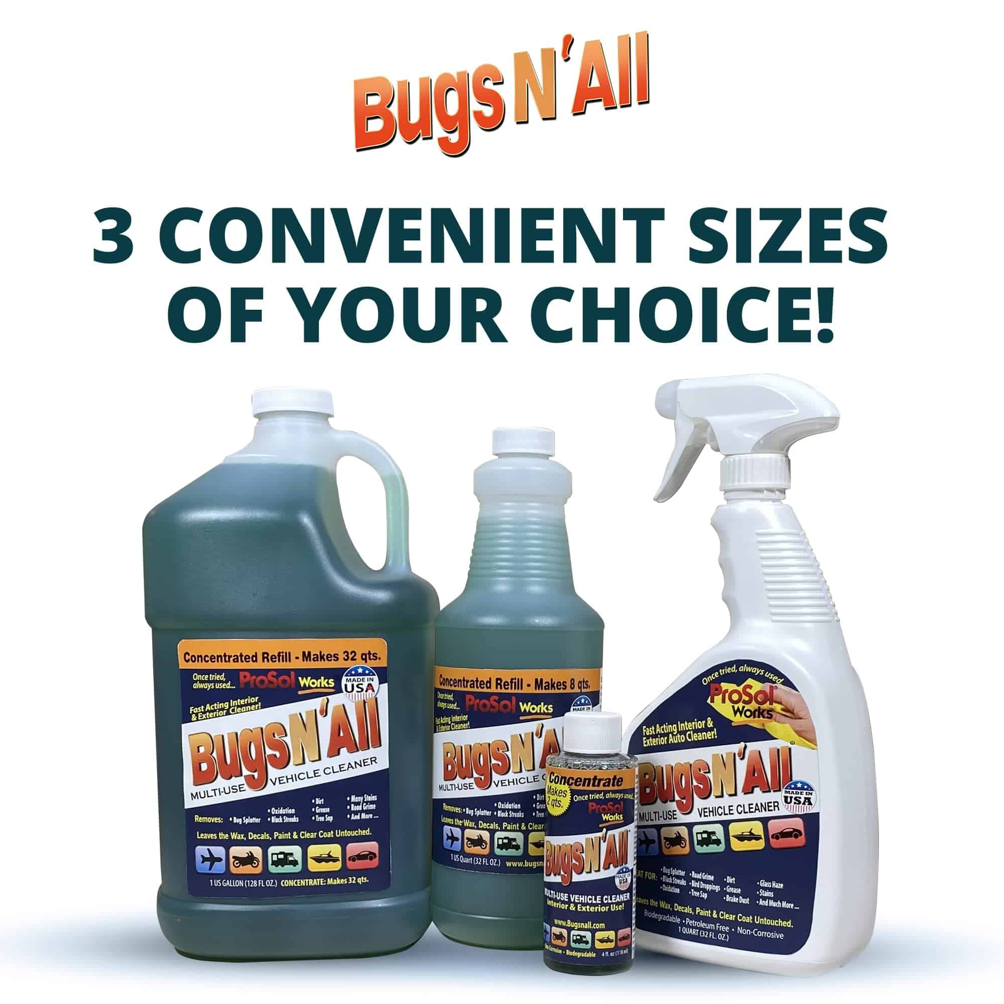 Limpiador y desengrasante multiusos Bugs N All - - Imagen 10