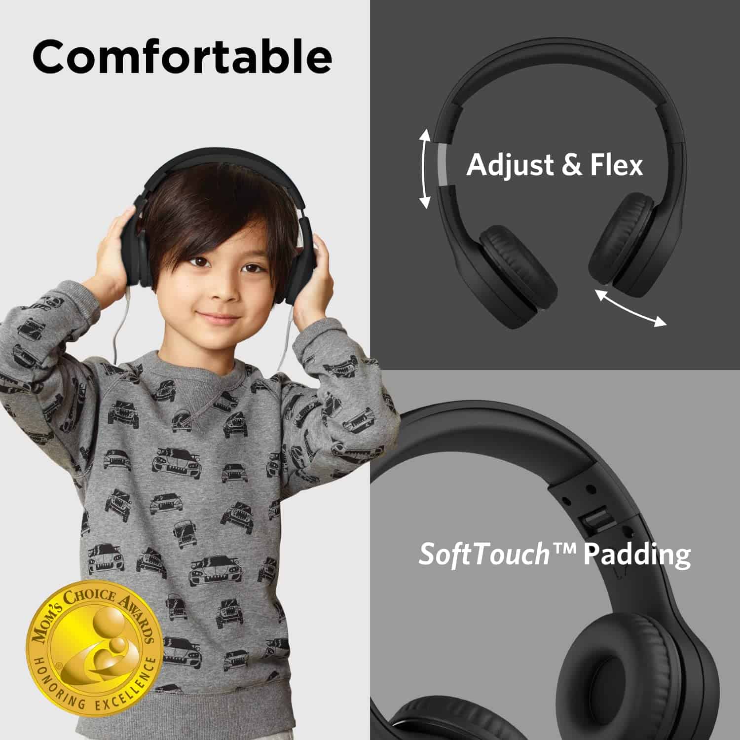 Auriculares con cable para niños LilGadgets Connect+ para - Imagen 3