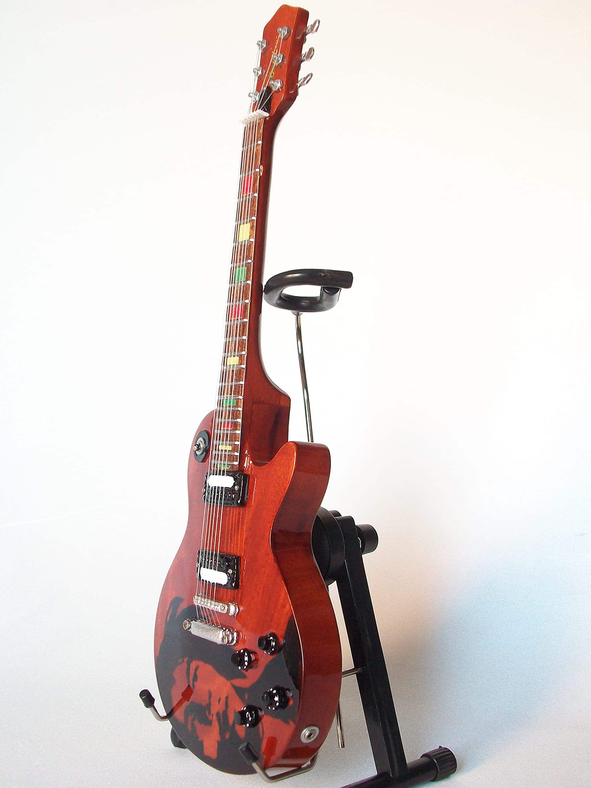 Mini Guitarra Axe Heaven BM-099 Bob Marley One Love - Imagen 7