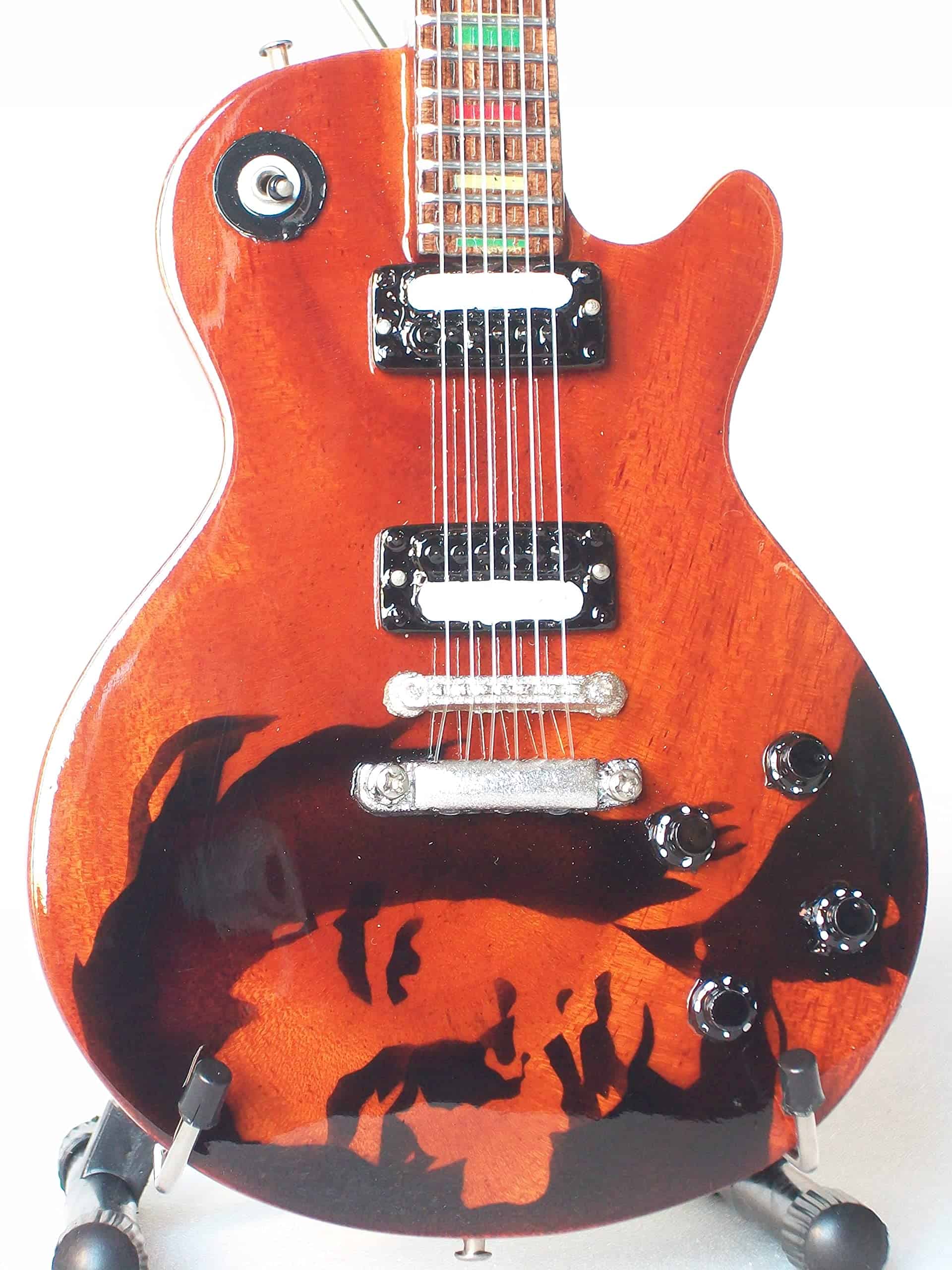 Mini Guitarra Axe Heaven BM-099 Bob Marley One Love - Imagen 3