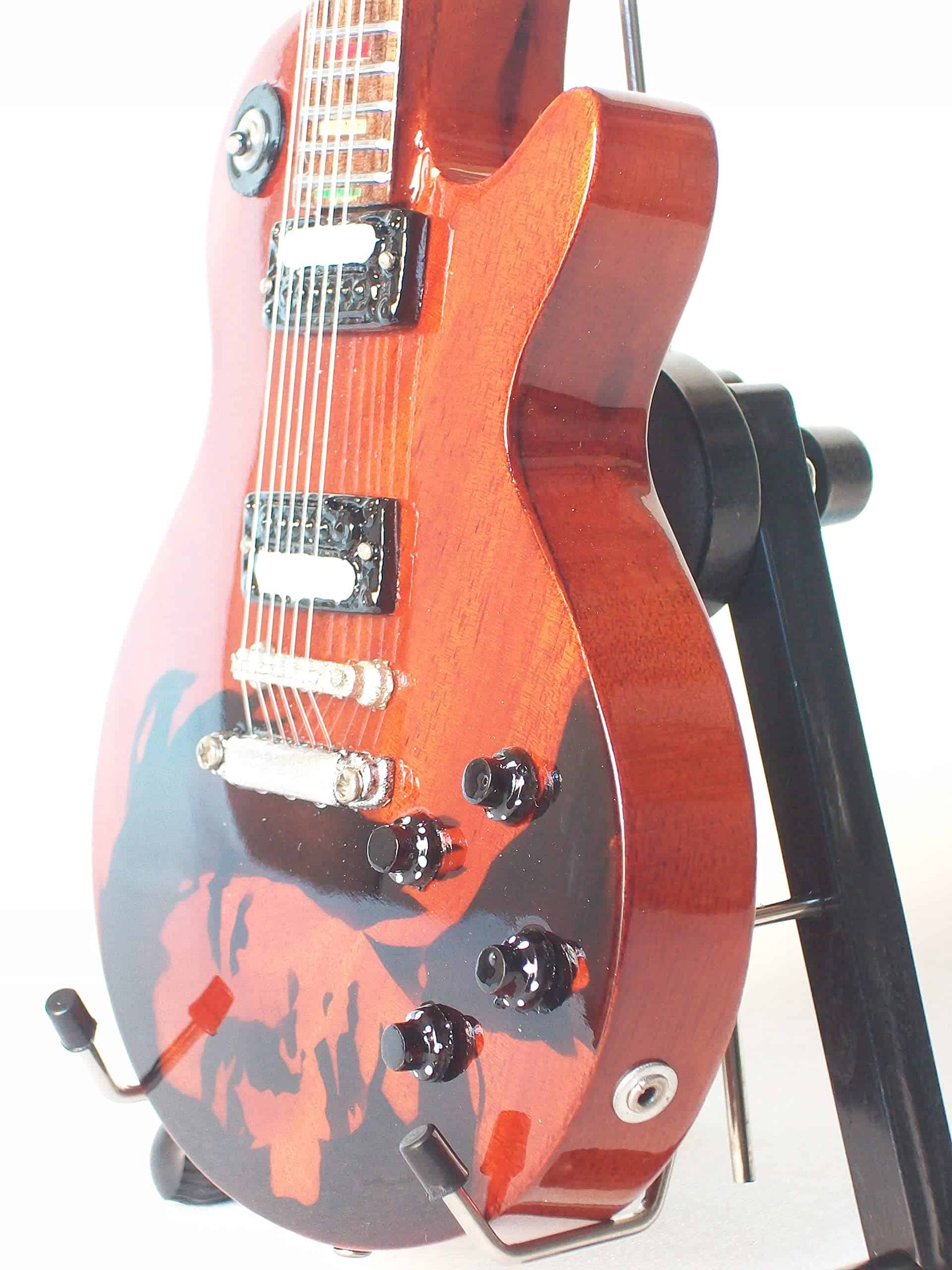 Mini Guitarra Axe Heaven BM-099 Bob Marley One Love - Imagen 6