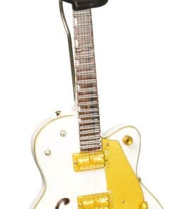 Mini Guitarra Hollow Body Blanca Brian Setzer de AXE HEAVEN