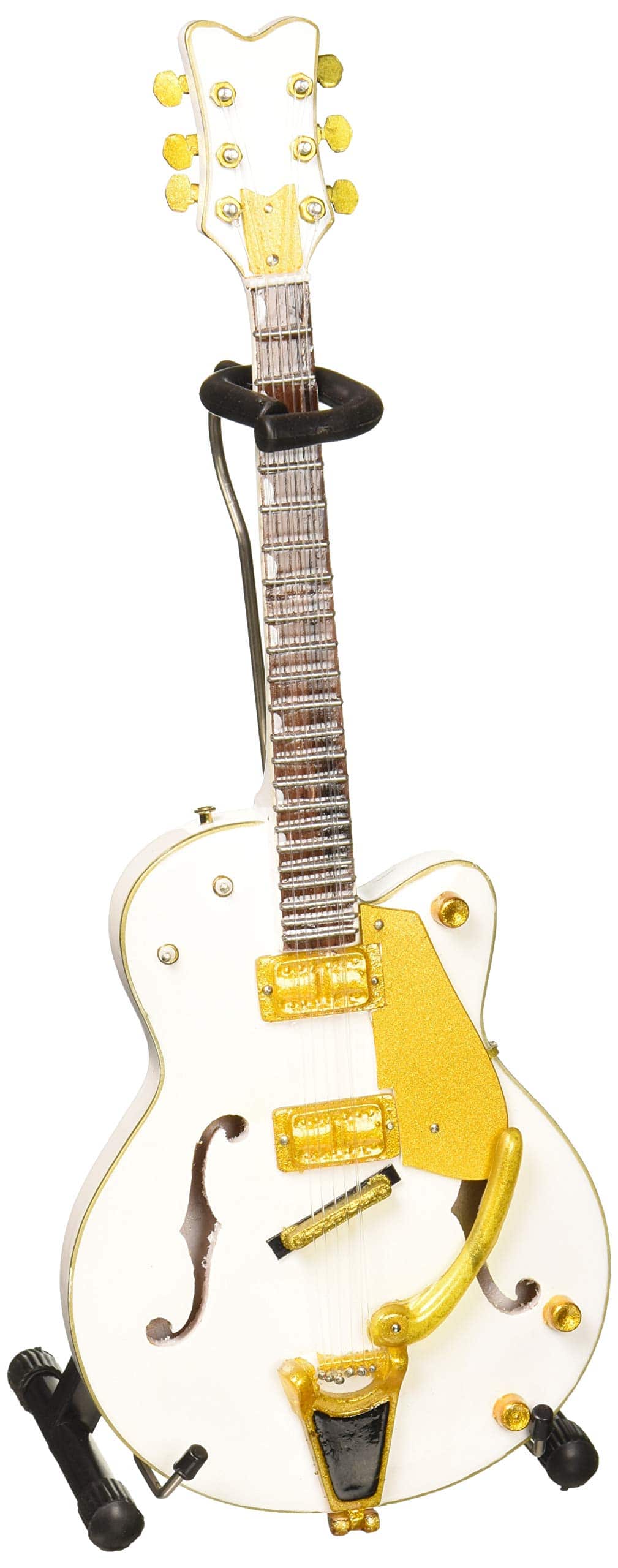 Mini Guitarra Hollow Body Blanca Brian Setzer de AXE HEAVEN