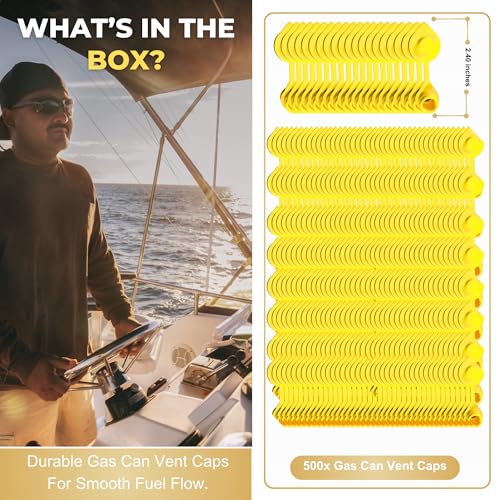 500 Tapas de Ventilación/Cap de Repuesto para Bidones de - Imagen 3