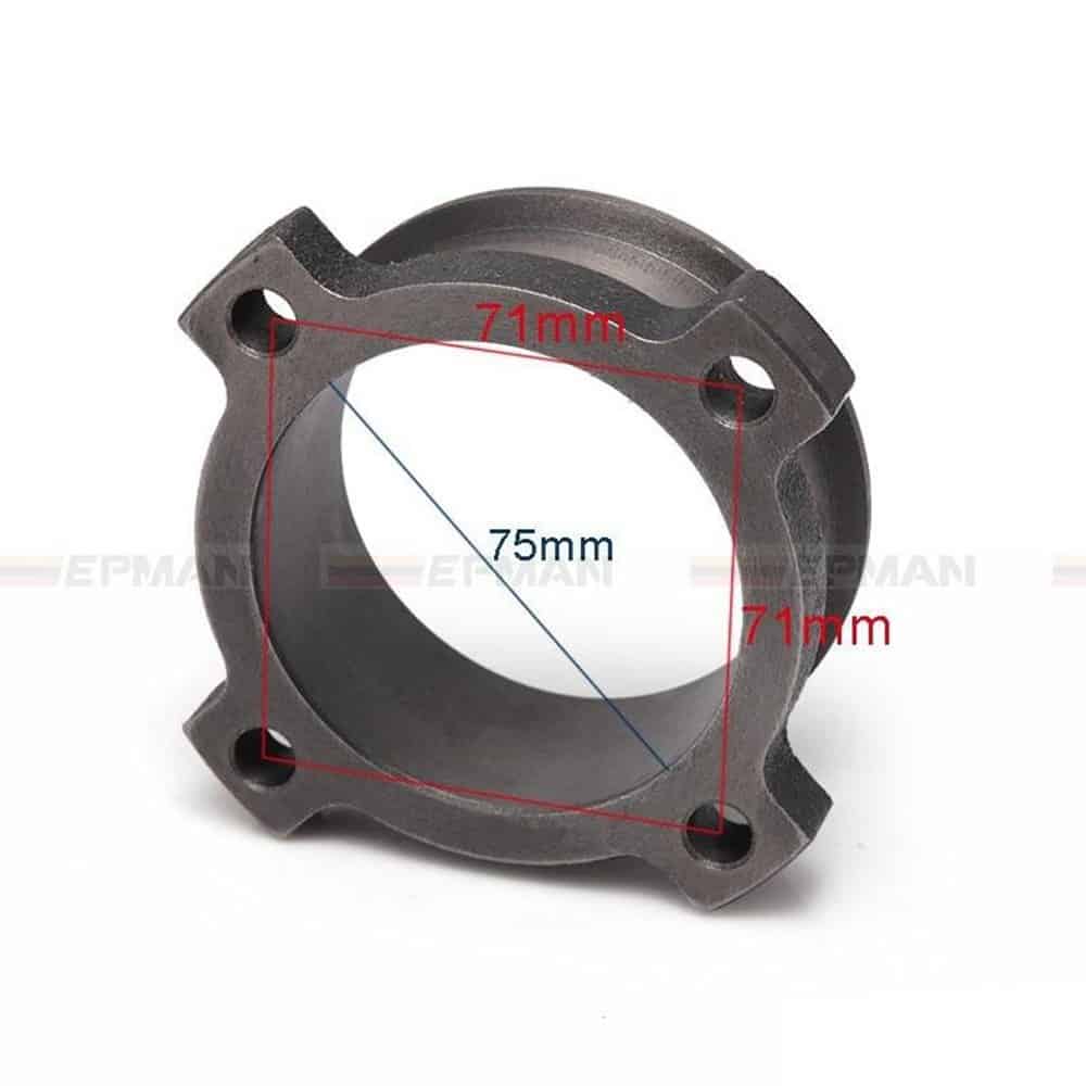 Adaptador de Escape de Downpipe de Brida Turbo de 4 pernos - Imagen 4