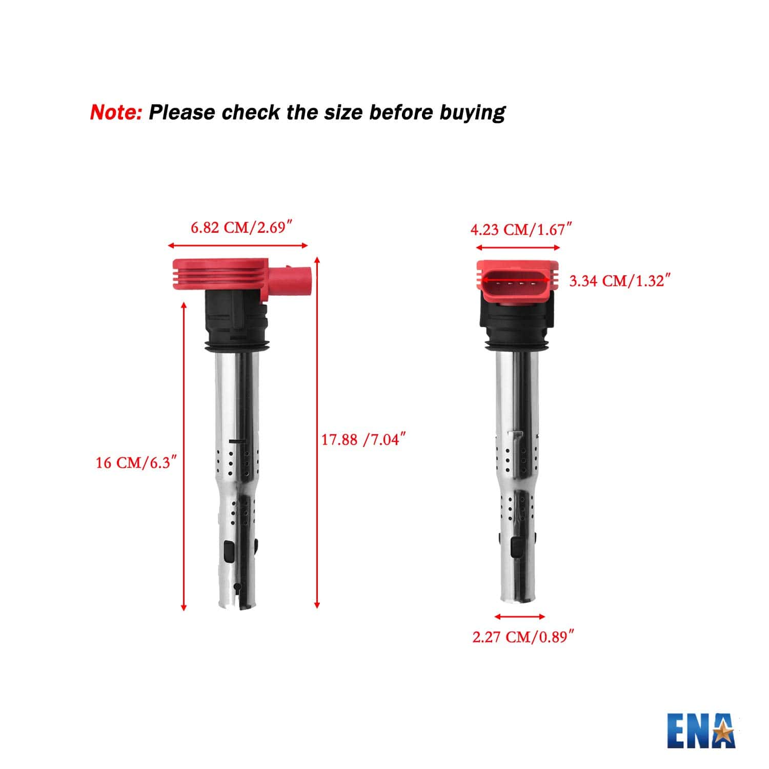 Juego de 6 Bobinas de Encendido UF529 Compatible con Audi - Imagen 7