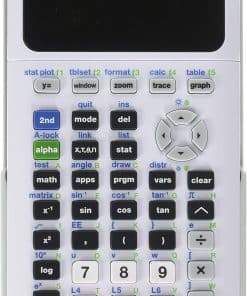 Calculadora gráfica Texas Instruments TI-84 Plus CE, Blanco