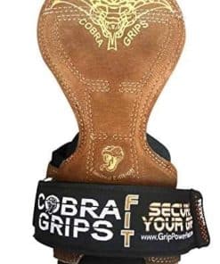 Guantes de levantamiento de pesas Cobra Grips FIT de cuero