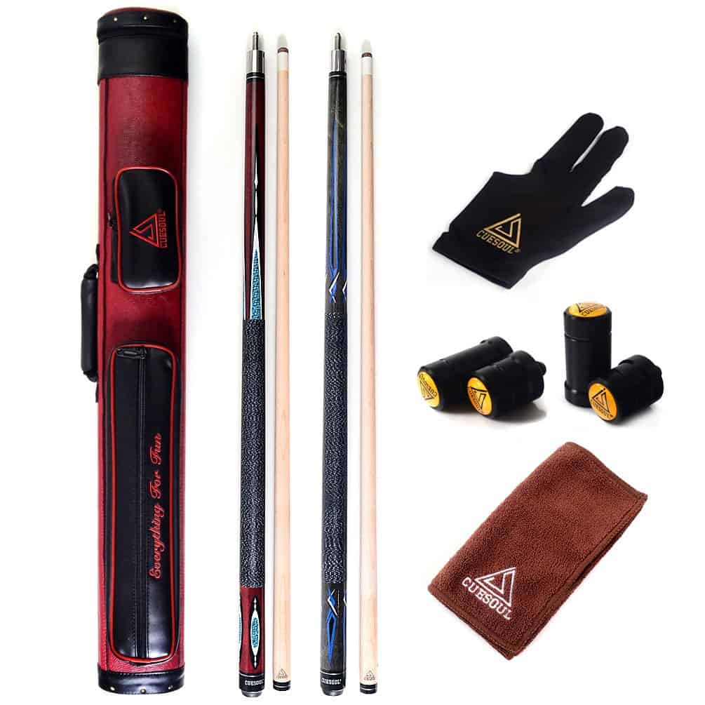 Set de Palos de Billar para Casa de CUESOUL - Combo de 2