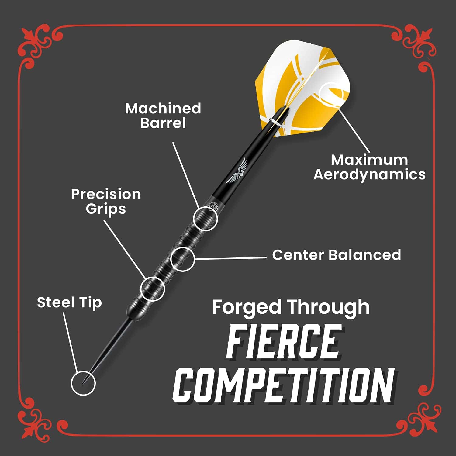 Shot! Zen Tanto (22g/ 24g/ 25g) Barriles de Tungsteno del - Imagen 4