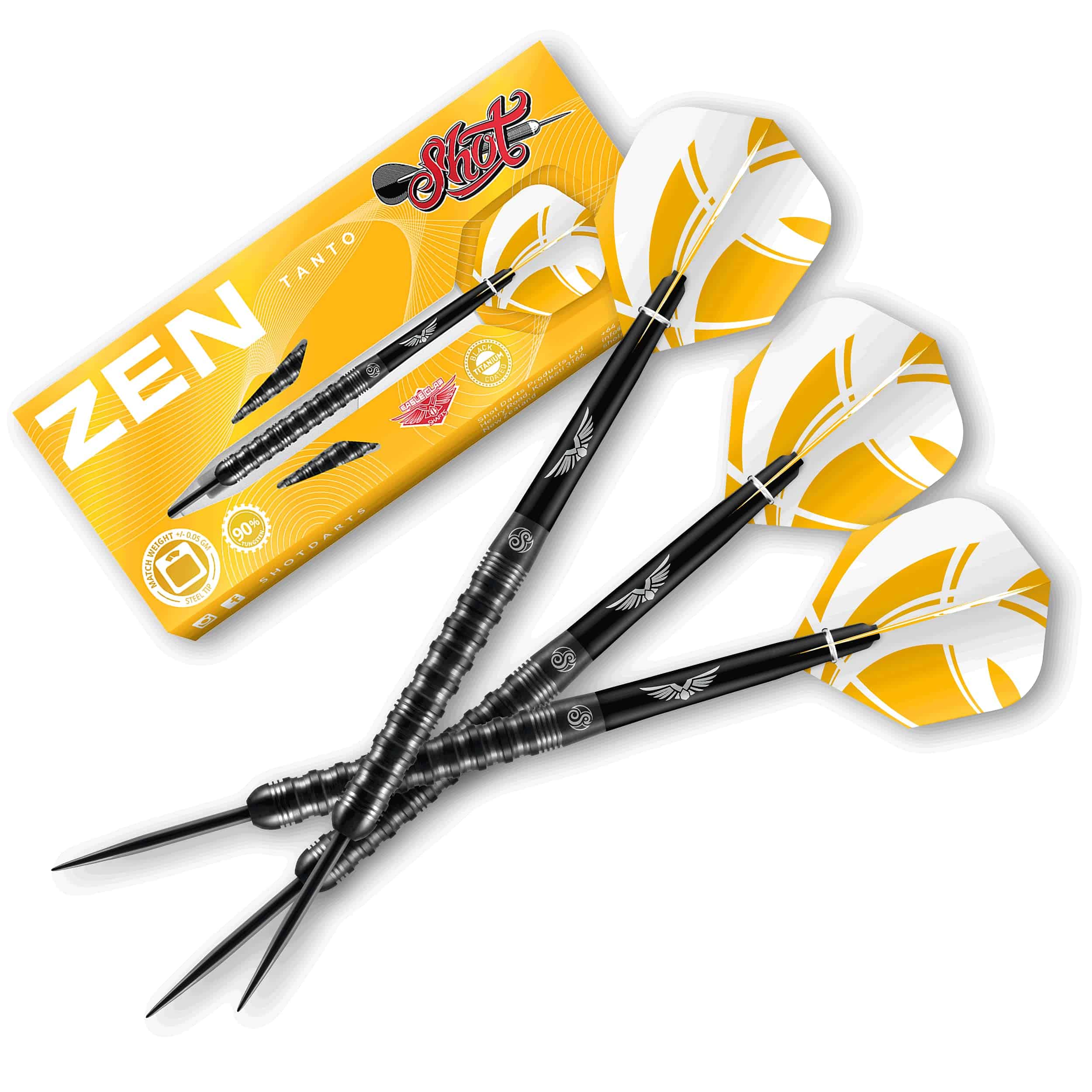 Shot! Zen Tanto (22g/ 24g/ 25g) Barriles de Tungsteno del