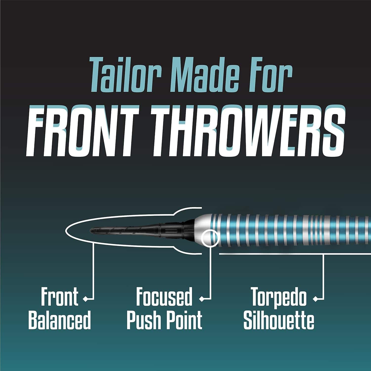 Dardos de Punta Blanda Shot!, Zen Jutsu Tungsteno 80%, - Imagen 5