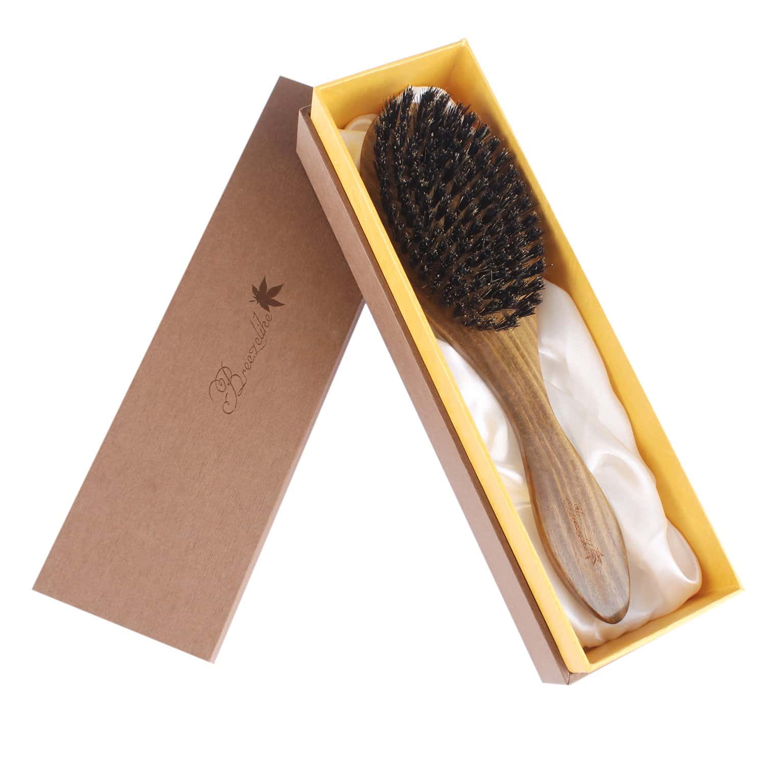 Cepillo de pelo de sándalo Breezelike - Mango ovalado de - Imagen 4