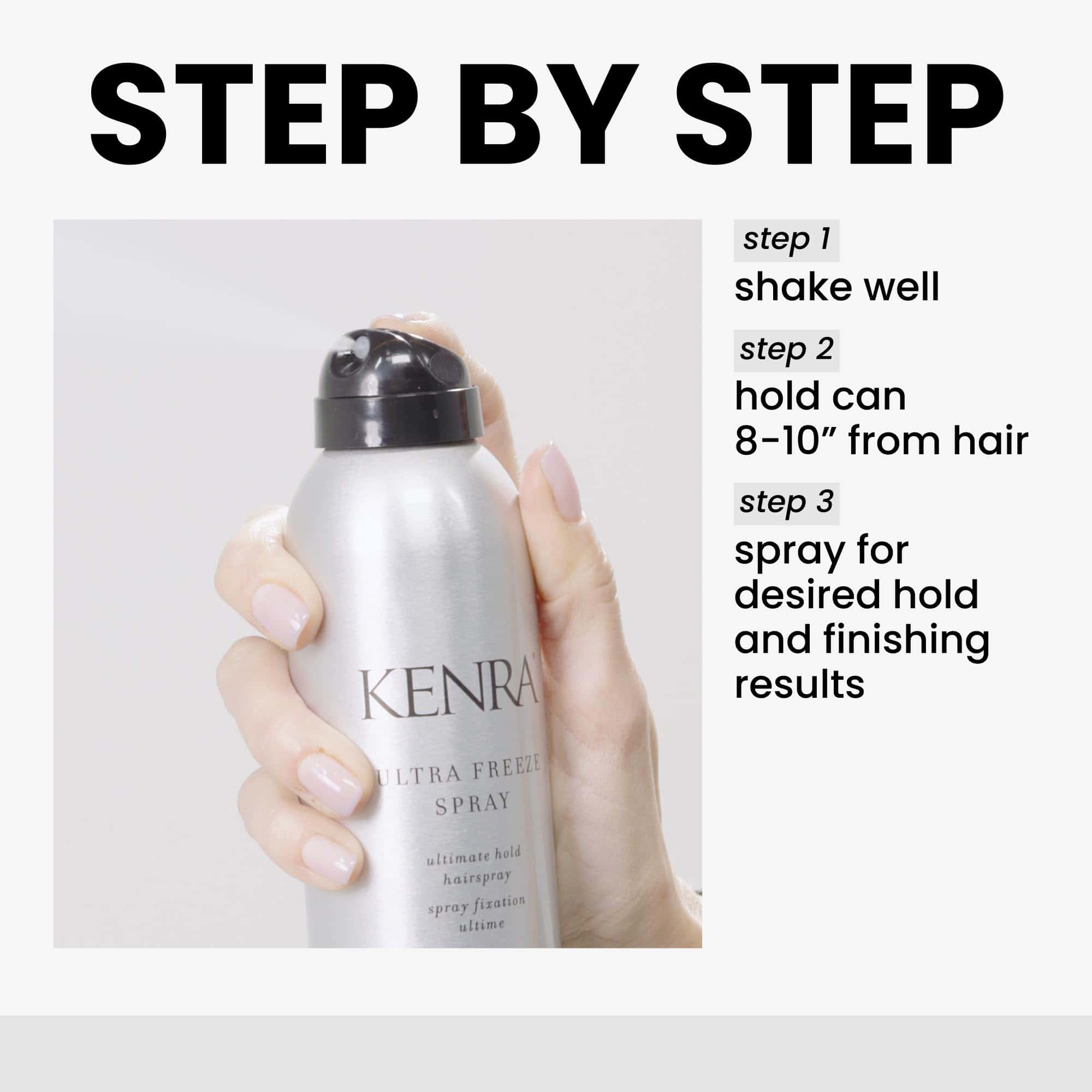 Kenra Ultra Freeze Spray 30 | Ultimate Hold Hairspray | - Imagen 5