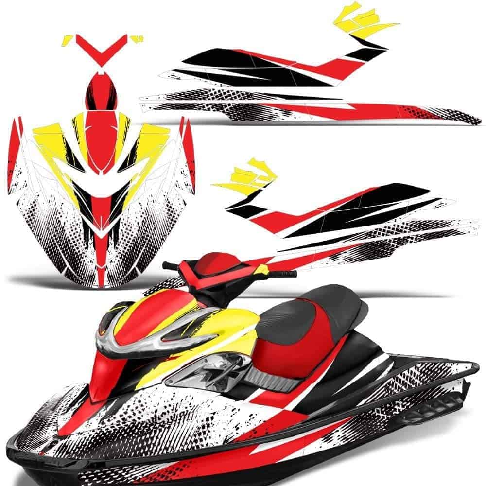 Kit de Calcomanías para Jet Ski Sticker Decal Compatible