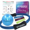 Set de Anillo y Pelota de Pilates con 3 Bandas de -Azul