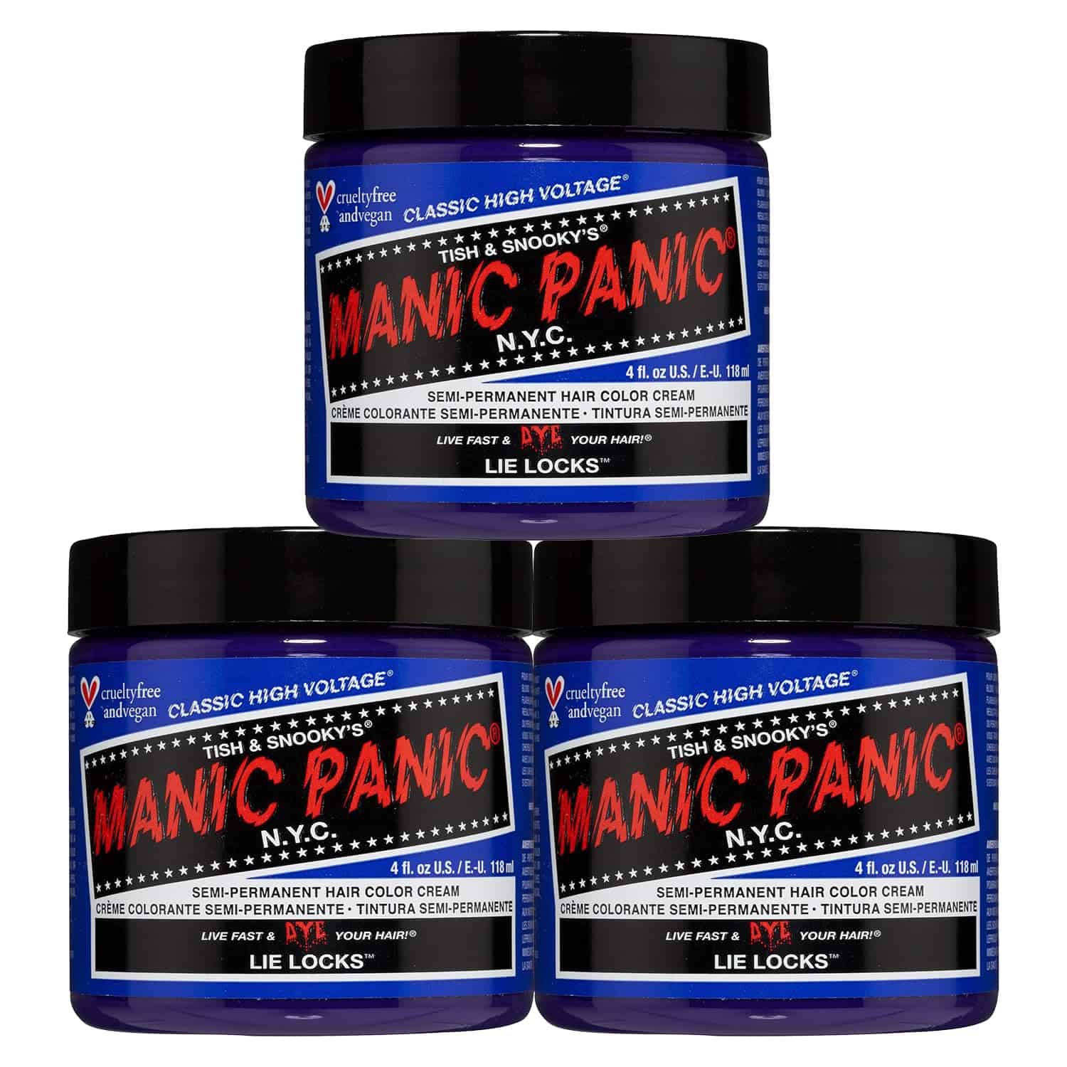 MANIC PANIC Tinte Capilar Semipermanente Classic Lie Locks