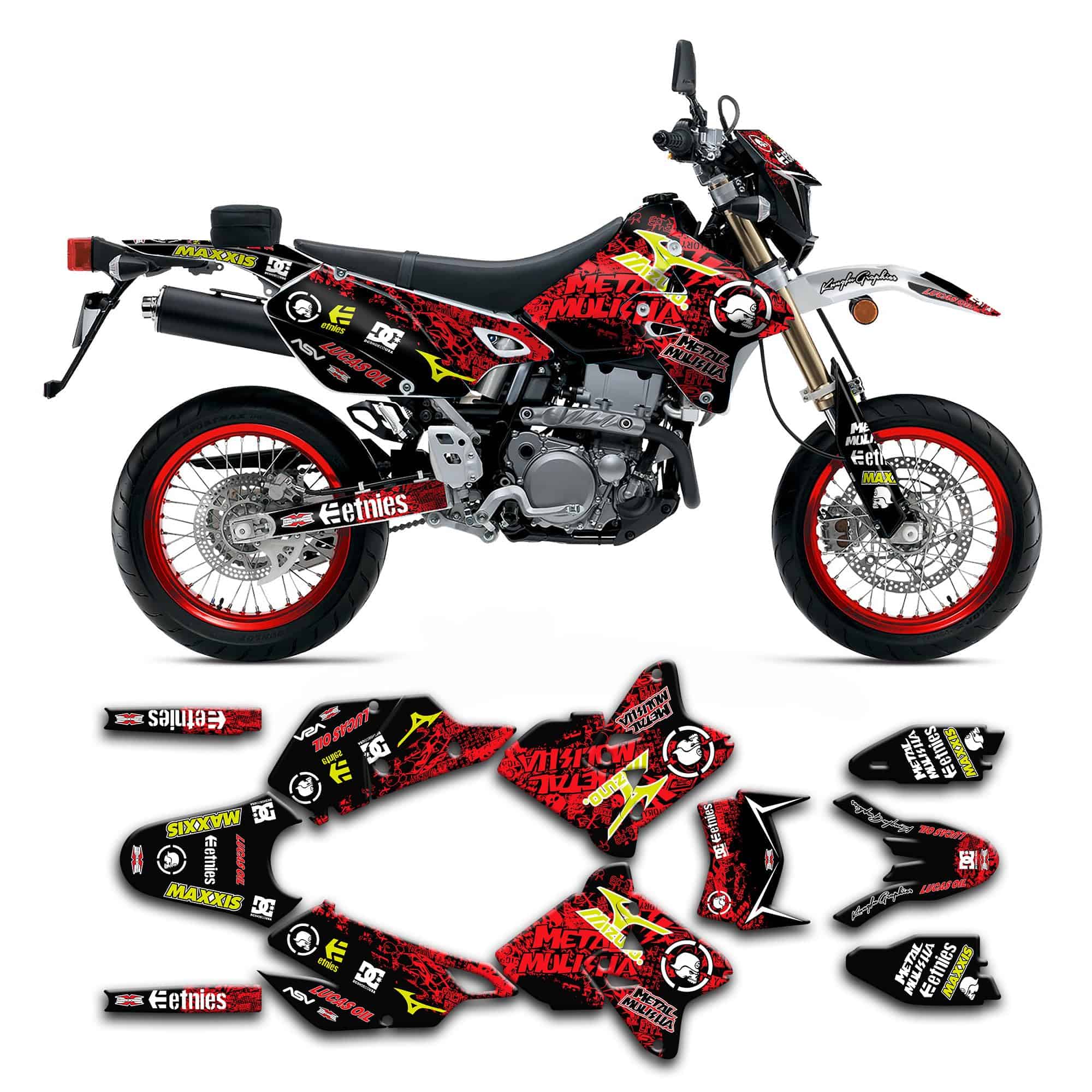 Kit de Calcomanías para Suzuki DRZ 400 SM DRZ400SM