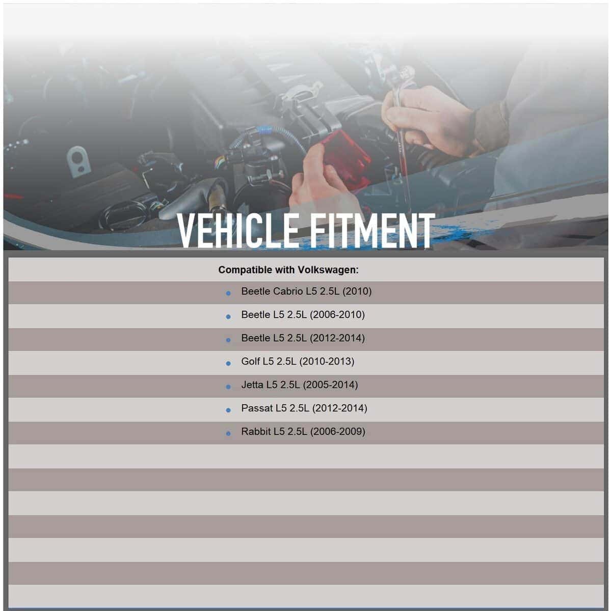 Arrancador Nuevo Compatible con Volkswagen Beetle Jetta - Imagen 5