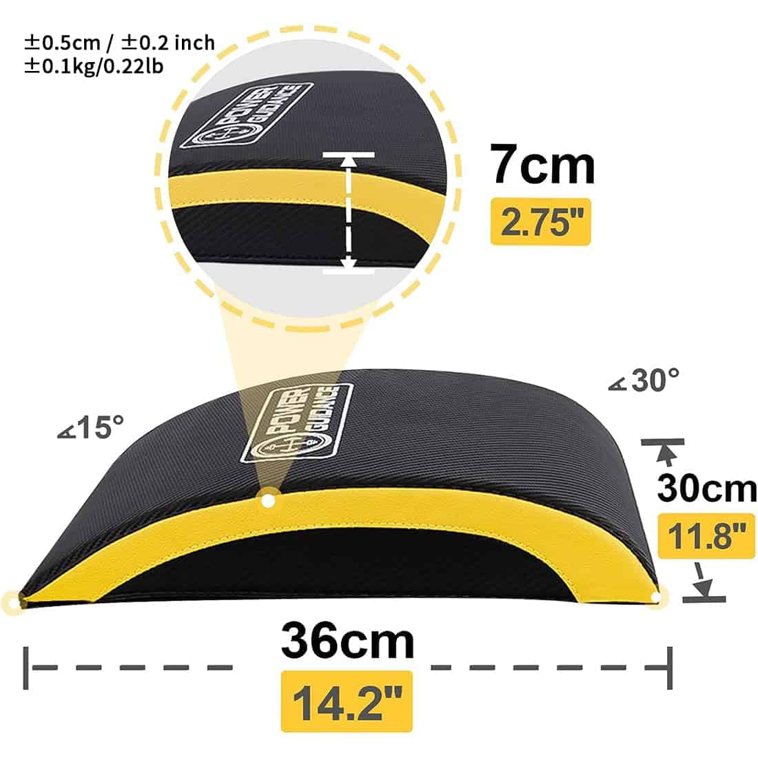 POWER GUIDANCE Alfombrilla de Ejercicios Abdominales - - Imagen 3