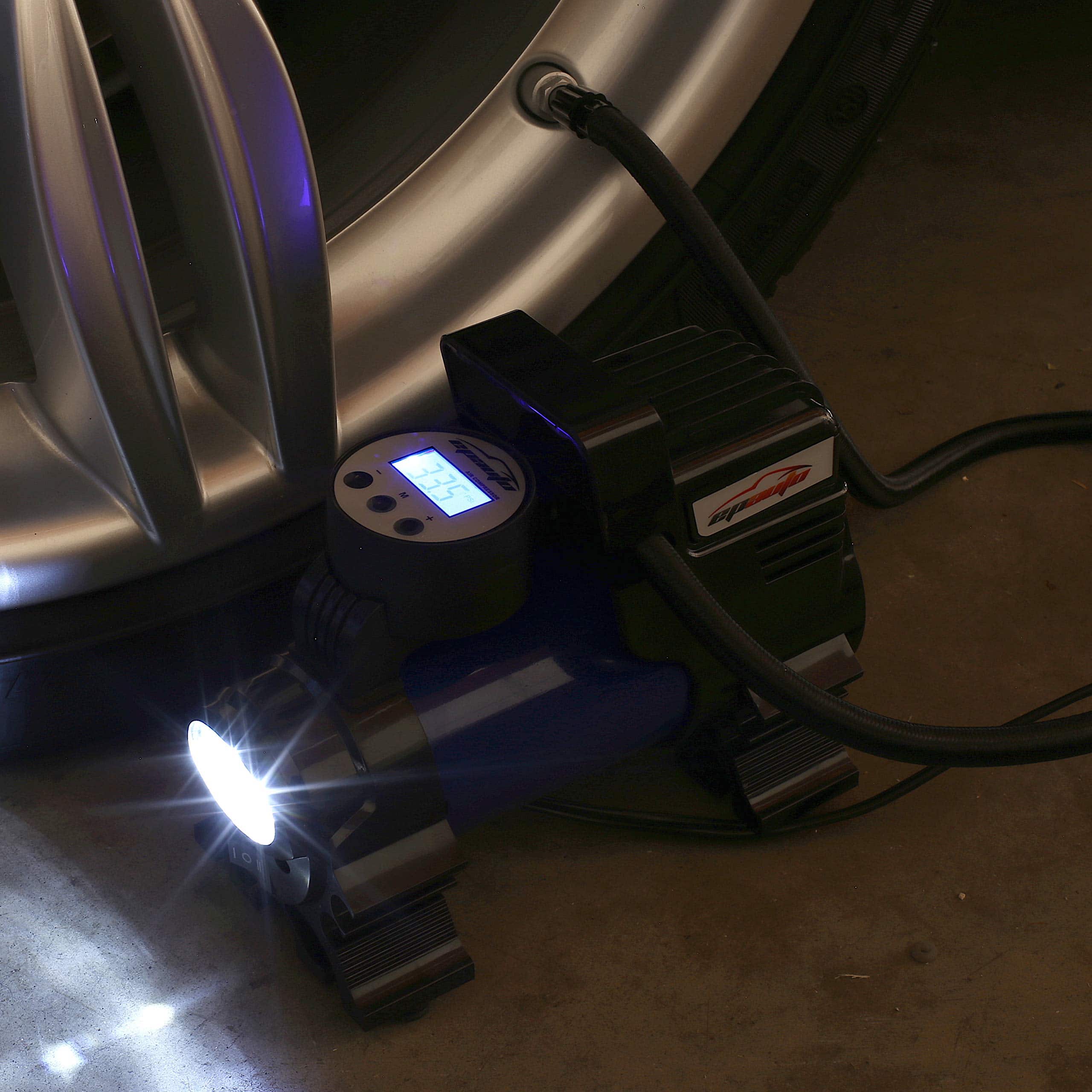 Compresor de aire portátil de DC 12V EPAuto, inflador de - Imagen 5