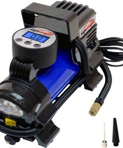 Compresor de aire portátil de DC 12V EPAuto, inflador de